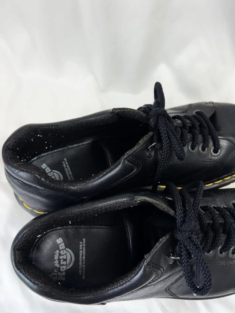 Vintage Dr. Martens #8312 black leather chunky Oxford shoes Size Mens 12